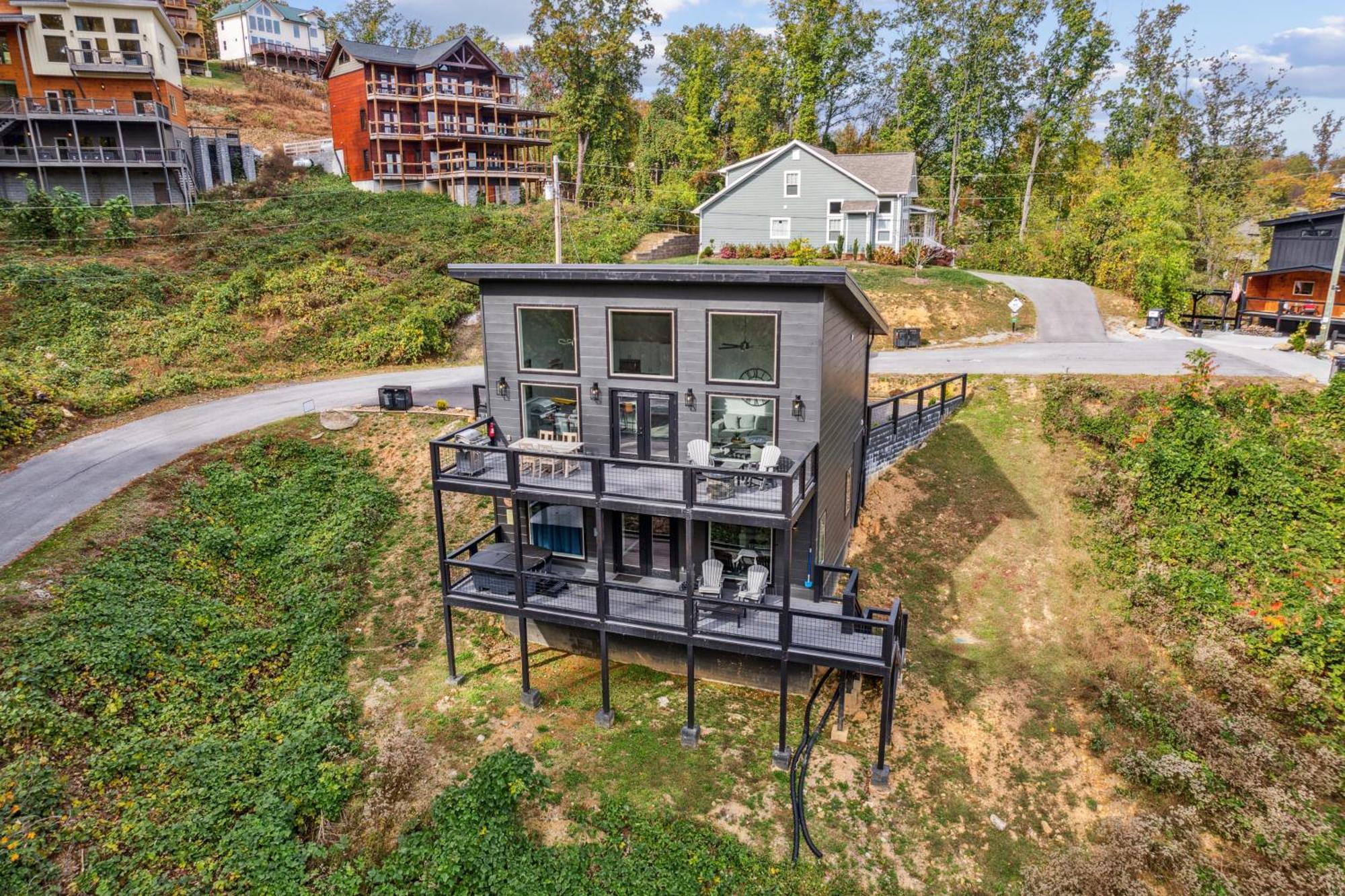 Sunset Chalet Cabin 개틀린버그 외부 사진